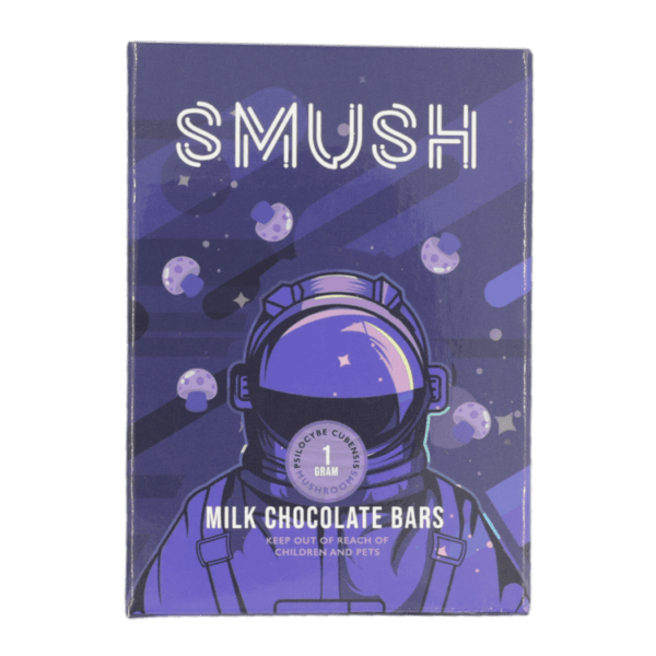 SMUSH - Milk Chocolate Bar | Strongest Magic Mushroom Strain Canada