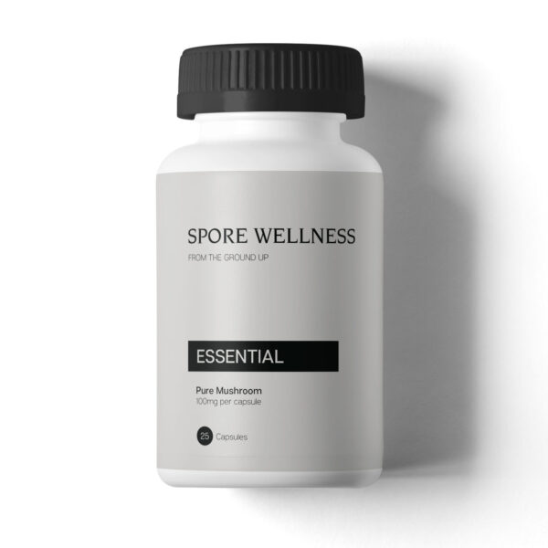 Spore Wellness – Microdose Capsules – Essential – 25 Capsules | Strongest Magic Mushroom Strain Canada