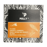 Psilly - Dark Chocolate Bar - Ginger & Turmeric | Strongest Magic Mushroom Strain Canada