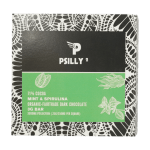 Psilly - Dark Chocolate Bar - Mint & Spirulina | Strongest Magic Mushroom Strain Canada