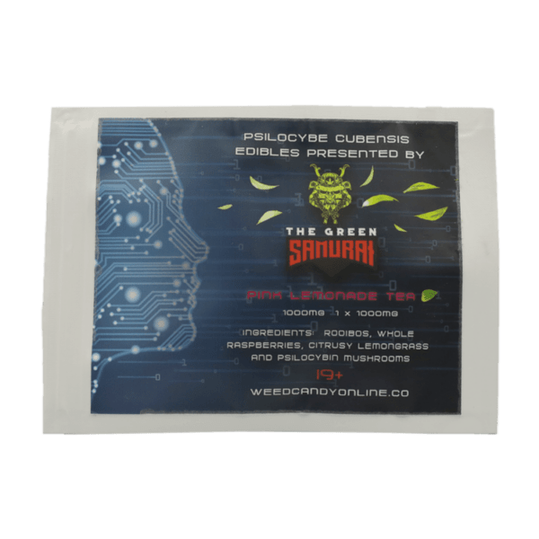 The Green Samurai - Pink Lemonade Tea - 1000mg | Strongest Magic Mushroom Strain Canada