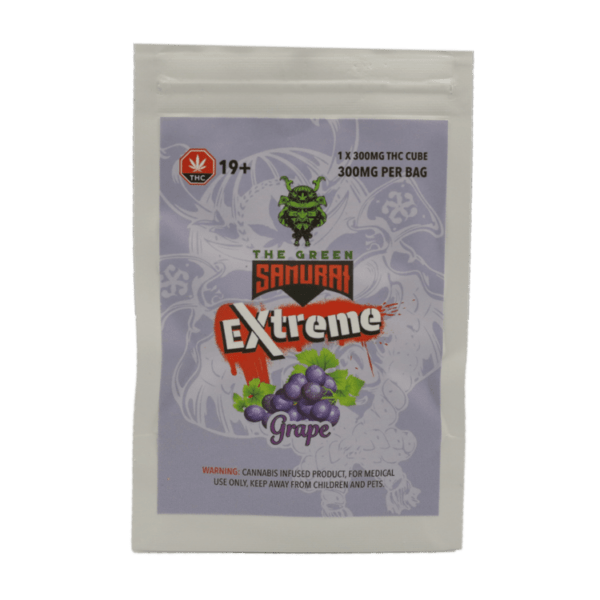 Green Samurai Extreme - Grape Gummy 300mg THC | Strongest Magic Mushroom Strain Canada