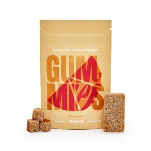 Euphoria Psychedelics – Orange Gummy 1000mg | Strongest Magic Mushroom Strain Canada