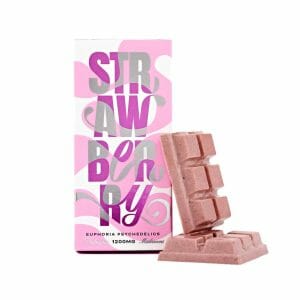 Euphoria Psychedelics –  Strawberry Swirl 1200mg | Strongest Magic Mushroom Strain Canada