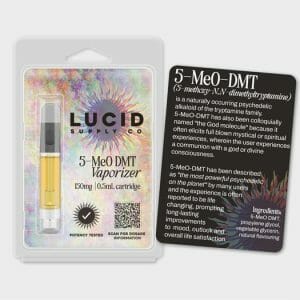 Lucid Supply Co. - 5-MeO DMT Vaporizer - 150mg/0.5mL cartridge | Strongest Magic Mushroom Strain Canada