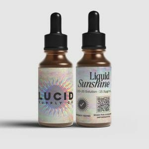 Lucid Supply Co. - LSD 25 Liquid Solution - 465μg - (15.5μg/ml) | Strongest Magic Mushroom Strain Canada