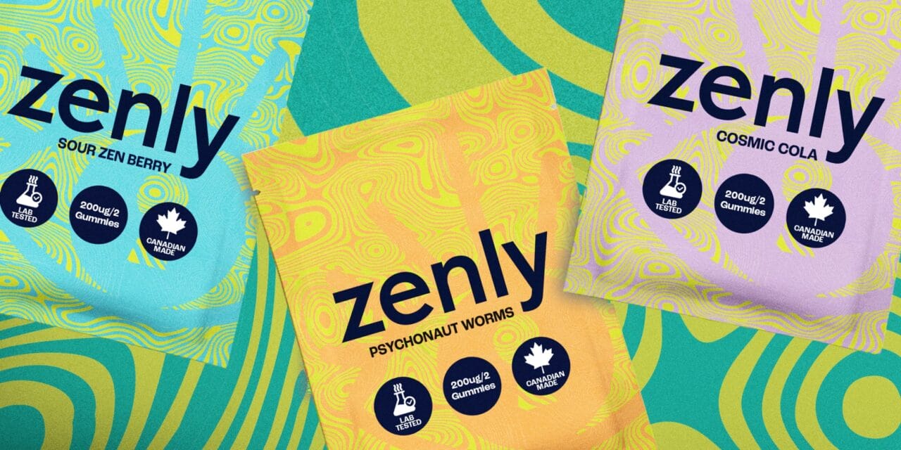 Zenly - LSD Gel Tabs - 600ug (100ug per tab) | Strongest Magic Mushroom Strain Canada