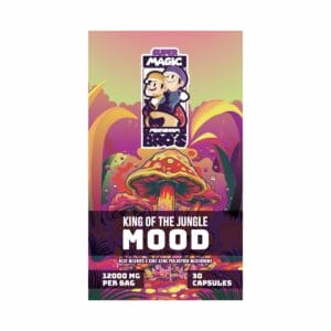 Super Magic Mushroom Bro’s - King of the Jungle MOOD - 400MG Capsules | Strongest Magic Mushroom Strain Canada